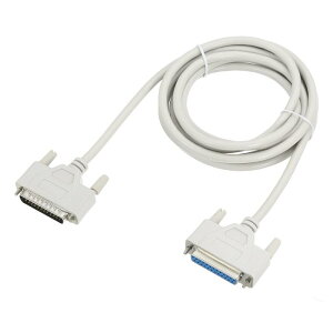uxcell DB25 25�s�� �p�������|�[�g �v�����^ �P�[�u�� 14.9�t�B�[�g(4.5m) DB25 ���X �I�X 25�s�� �R���o�[�^�[ �j�b�P�����b�L �R�l�N�^�[ �X�L���i�[ �v�����^�[ �p �x�[�W��