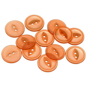 uxcell 12�� 32L �I�����W �ی` �D���t���{�^�� 20mm 4/5�C���` ������ 2�� ���� �N���t�g DIY �ւ� �N���t�g �p���c �h���X �X�J�[�g �ߗ� �t�@�X�i�[