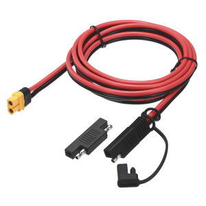 uxcell 12AW G SAE �� XT60 �R�l�N�^�[�����P�[�u�� 6ft�AXT60���X����SAE�R�[�h �ɐ����]�A�_�v�^�[�t�� �ԗ��E�\�[���[�p�l���E�[�d�p