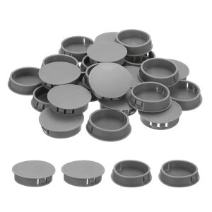 uxcell 38�� �v���X�`�b�N �� �L���b�v 1 5/8 × 7/16 (�a×����) �ی� �J�o�[ �`���[�u �G���h �L���b�v (38mm) �e�[�u�� �֎q �� �ی� �Ƌ� �˒I �I�p �_�[�N�O���[