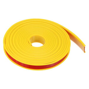 uxcell U�^�G�b�W�o���f�B���O 45/64�C���`×19.7ft (18mm×6M) �S����TPE�_��x�j���e�[�v �Ƌ�p�\�t�g�G�b�W�ی�X�g���b�v �L���r�l�b�g�E�e�[�u���ی�C���p �C�G���[