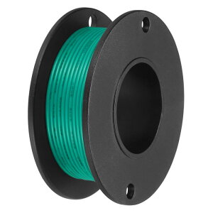 uxcell 28AW G �Q�� PVC �z�� ���C���[ 10M/33ft �ΐF �d�C �p UL1007 �X�v�[�� �͂񂾕t�� ���� ���� �ڑ� �p �D�� �p