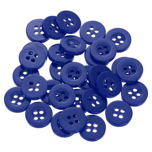 uxcell 60�� 18L �\�[�C���O �{�^�� 15/32�C���` (11.5mm) ������ �ی^ ���� 4�� �N���t�g �� �v���C�X�����g �{�^�� �\�[�C���O �ߗ� DIY �p ��