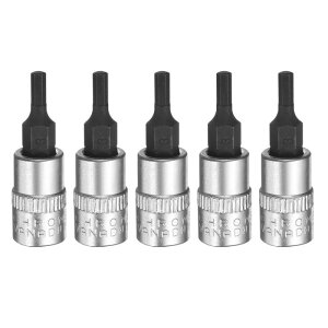 uxcell 5�s�[�X H3 �w�b�N�X �r�b�g �\�P�b�g 1/4�C���` �X�N�G�A �h���C�u ���g���b�N �G�N�X�e���V���� �C���p�N�g �r�b�g �p���[ �i�b�g �h���C�o�[ �Z�b�g S2 & CR-V �| �\�P�b�g ���`�F�b�g ��