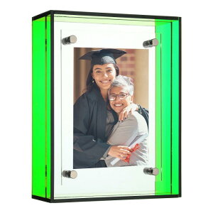 uxcell 3x4�C���`�A�N�����t�H�g�t ���[�� �Ǌ|���E��㗼�p�����t�H�g�t ���[�� ��������ƒ�p�ʐ^���� �G�������h��