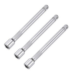 uxcell 3�Z�b�g 1/4 (F) �` 1/4 (M) 4 �h���C�u ���`�F�b�g �\�P�b�g�A�_�v�^�[ �����o�[