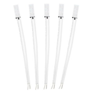 uxcell 5���� KSD9700�T�[���X�^�b�g 100°C/212°F �펞�� ���x�X�C�b�` �T�[�}���v���e�N�^�[ NC 2A 250V �v���X�`�b�N�����x�R���g���[���[ �Ɠd���i ���[�^�[�@��p