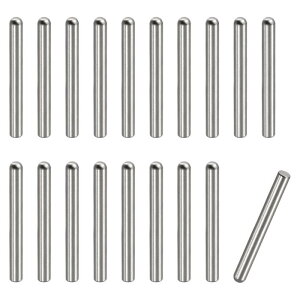 uxcell 5x50mm �_�E�G�� �s�� 20�� 304 �X�e�����X �X�`�[�� �ۓ� �� �ʎ�� �[ �_�E�G�� �s�� ��i �x�b�h �s�� �I �y�O �T�|�[�g �V�F���t �Œ� �v�f