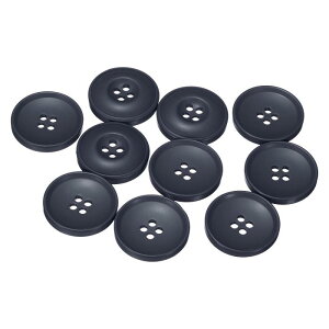 uxcell 10���� 48L �\�[�C���O�{�^�� 1-1/4(30mm) ������ �ی^ ���� 4�� �R�[�g�E�Z�[�^�[�E�m���̎����DIY�p �[���u���[