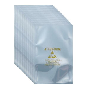 uxcell 100������ �Ód�C�h�~�� 2.8×4.3 �I�[�v���g�b�v ESD�V�[���h�o�b�O ���x���t�� �n�[�h�h���C�u HDD S S D �d�q�@�� �}�U�[�{�[�h�p �V���o�[�O���[