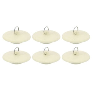 uxcell 6�Z�b�g �S�����V���N���A�����r�����X�g�b�p�[ 1-1/2�C���`�`2�C���`�r�����Ή� �����E�L�b�`���E����p �z���C�g �݂胊���O�t��