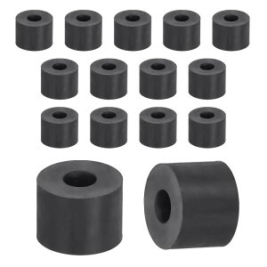 uxcell 15����S���X�y�[�T�[ �O�a16mm×���a6mm �ی^�h�U�p�b�h �h�U���b�V���[ �u�b�V�� ����12mm �Ɠd�E�����ԁE�D���p�A�N�Z�T���[ ��
