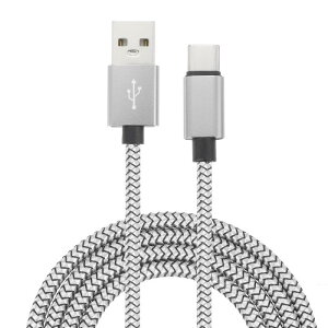 uxcell 6.56�t�B�[�g US B �^�C�v C �[�d �P�[�u�� 2.4A �^�C�v-C ���� US B A �u ���P�b�g �[�d �R�[�h �f�[�^ �]�� �P�[�u�� �^�u���b�g �g�ѓd�b LED �f�X�N �����v �h���[�� �p �V���o�[ �g�[��