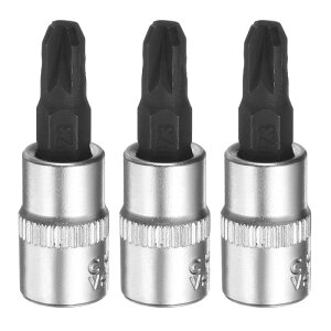 uxcell 3�Z�b�g PZ3 �r�b�g �\�P�b�g 1/4�C���` �X�N�G�A �h���C�u �v���X �a �G�N�X�e���V���� �C���p�N�g �r�b�g �p���[ �i�b�g �h���C�o�[ �Z�b�g S2 & CR-V �| �\�P�b�g ���`�F�b�g �����` �r