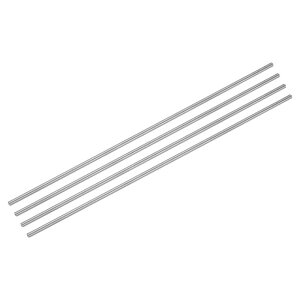 uxcell 4�{�Z�b�g �`�^�� ���E���h���b�h ���a0.06�C���`(1.5mm) ����8�C���` GR5 ���^�� �\���b�h TC4 �`�^�� ���E���h�o�[ ���b�h �X�g�b�N ���f���v ���[�� �� �D�� DIY �N���t�g