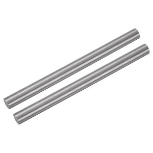 uxcell �`�^���ۖ_ 2�{�Z�b�g ���a0.26�C���`(6.5mm) ����8�C���` GR5 ���� ���`�^�� TC4 �`�^���ۖ_ ���f����s�@ �� �D�� DIY�H��p