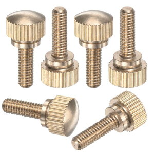 M METERXITY 6���� �m�u�t��M4x12mm �ő̐^�J�ۓ��l�W �V�����_�[���̓t�@�X�i�[�t���A�C�O���X�l�W/PC�R���s���[�^�p �m�u�l�W �X���b�h���ꂽ�m�u