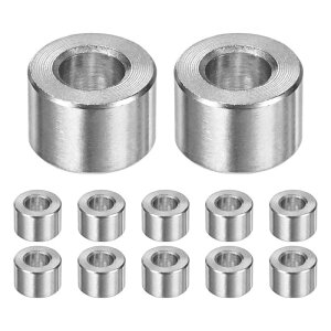 M METERXITY 12PCS M6 304�X�e�����X�X�`�[���X�y�[�T�[6mm ID x 12mm OD x 8mm l ���^���X�N�����[�X�^���h�I�t�u�b�V���O��s�@�d�グ���E���h�X�y�[�T�[304�X�e�����X�X�`�[���p�l�W�{���g�V���o�[