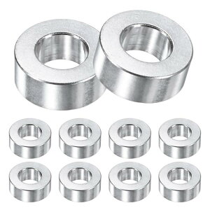 M METERXITY 10����M10�A���~�X�y�[�T�[10.5mm ID x 20mm OD x 8mm L���^���X�N�����[�X�^���h�I�t�u�b�V���O�v���[���d�グ���E���h�X�y�[�T�[�A���~�j�E���p�{���g