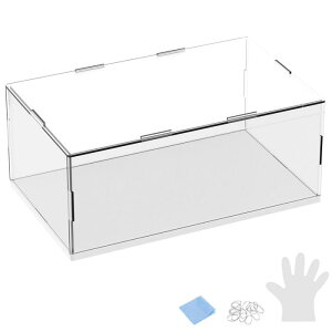 M METERXITY 1�p�b�N�̃A�N�����f�B�X�v���C�P�[�X 9.8x5.9x3.9�C���`/25x15x10cm�̃A�N�����N���A�f�B�X�v���C�P�[�X�{�b�N�X �R���N�V�����p�̍����ؐ��x�[�X�t�� �h�o�V���[�P�[�X[�z���C�g �N��