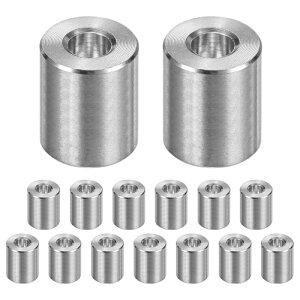 M METERXITY 15PCS M6 304�X�e�����X�X�`�[���X�y�[�T�[6mm ID x 14mm OD x 16mm l ���^���X�N�����[�X�^���h�I�t�u�b�V���O��s�@�d�グ���E���h�X�y�[�T�[304�X�e�����X�X�`�[���p�l�W�{���g�V���o�[