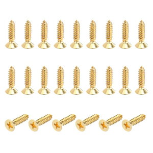 uxcell 24�̐^�J���˂��AM5 x 20mm�̃\���b�h�t�B���b�v �X�t���b�g�w�b�h���ȍU�B�؂˂��A�؍H�Ƌ�C���p�t�H�g�t ���[���_�C���z�[���A�v���C �A���X