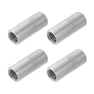 PATIKIL 4�� M12x1.75mm ���i�b�g ��16mm x ����40mm �J�b�v�����O�i�b�g 304�X�e�����X�|�� ���E���h�R�l�N�^�i�b�g �S�˂� �X�y�[�T�[ �X�^�b�h�R�l�N�^�t�@�X�i�[ �J���� �d�q�@�� �@�B �Ƌ� �ڑ� 