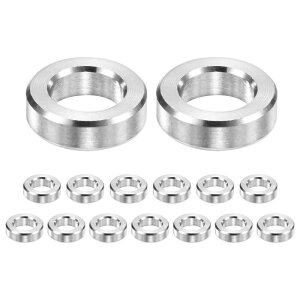 M METERXITY 15PCS M6 304�X�e�����X�X�`�[���X�y�[�T�[6mm ID x 10mm OD x 3 mm l ���^���X�N�����[�X�^���h�I�t�u�b�V���O��s�@�d�グ���E���h�X�y�[�T�[304�X�e�����X�X�`�[���p�l�W�{���g�V���o�[