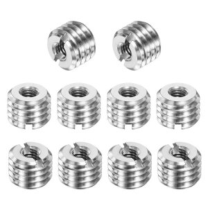 M METERXITY 10�p�b�N�̃X���b�h�A�_�v�^�[�X���[�u�k���i�b�g�AM10x1.5���X����M4x0.7���X�ւ�8mm H�X���b�h�C���C���T�[�g�X�e�����X�X�`�[���i�b�g�l�W���f���[�T�[�A�l�W�X���[�u�ϊ�