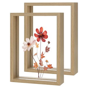 M METERXITY 2�p�b�N�̖ؐ��v���X�t�����[�t���[���A5 x 7�C���`�̃_�u���A�N���������s�N�`���[�t���[���A�h���C�t�����[/�e�[�u���g�b�v/DIY/��|�p[�؂̐F]