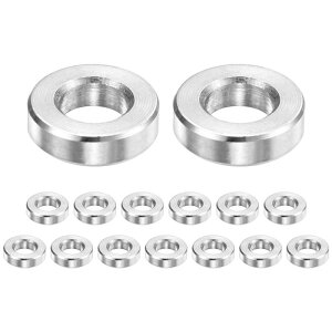 M METERXITY 15PCS M6 304�X�e�����X�X�`�[���X�y�[�T�[5mm ID x 10mm OD x 3 mm l ���^���X�N�����[�X�^���h�I�t�u�b�V���O��s�@�d�グ���E���h�X�y�[�T�[304�X�e�����X�X�`�[���p�l�W�{���g�V���o�[