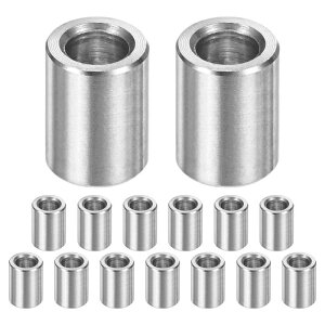 M METERXITY 15PCS M6 304�X�e�����X�X�`�[���X�y�[�T�[6mm ID x 10mm OD x 13 mm l ���^���X�N�����[�X�^���h�I�t�u�b�V���O��s�@�d�グ���E���h�X�y�[�T�[304�X�e�����X�X�`�[���p�l�W�{���g�V���o�[