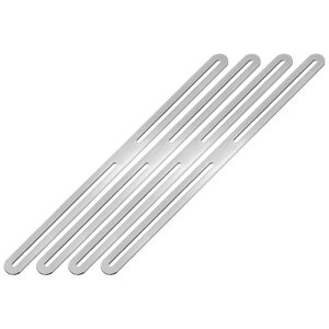 M METERXITY 4�p�b�N�̃V���O���X���b�g�t�������\�ȕ������f�B���O�v���[�g�T�|�[�g �ؐ��Ƌ�/�؍�PC�P�[�X�z���_�[�p��14.17x0.94�C���`�̃X�g���[�g���y�A�t�B�L�V���O�T�|�[�g�R�l�N�^[�V