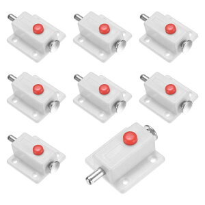 M METERXITY 8����̃v���X�`�b�N���v�b�V���{�^���X�v�����O���[�h���b�` 1.5x1.4�C���`/37x36mm�����h�A���b�`���b�N�{�^���{���g���b�` �L���r�l�b�g�h�A/��/�����o���N���[�[�b�g�Ƌ�p[�z