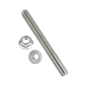 PATIKIL �S�˂����b�hM16 x 2mm 6�C���`/150mm 304�X�e�����X�|�S�˂����b�h ���[�g���E�˂� 2�̃t�����W�Z�p�i�b�g�t�� �N�����v �n���K�[ U�{���g