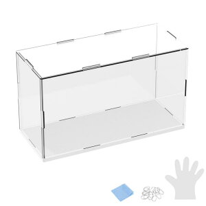 M METERXITY 1�p�b�N�̃A�N�����f�B�X�v���C�P�[�X 9.8x3.9x5.9�C���`/25x10x15cm�̃A�N�����N���A�f�B�X�v���C�P�[�X�{�b�N�X �R���N�V�����p�̍����ؐ��x�[�X�t�� �h�o�V���[�P�[�X[�z���C�g �N��