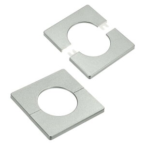 M METERXITY 2-Pack �ǃv���b�g�t�����W A BS�X�N�G�A�Z���t�A�h�w�[�V�u�G�X�J�b�V�����v���[�g�J�o�[�o�b�N�� 51mm/2.01in Dia�p�C�v�A�N�Z�T���[/�t���A/�V�[�����O�p �z�ǃJ�o�[�v���[�g[�O���[ 7