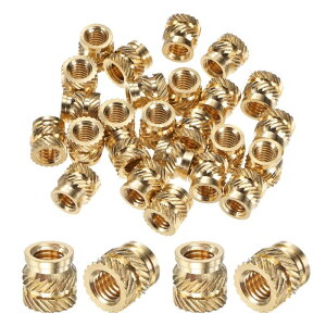 M METERXITY 20����̃l�W���݃C���T�[�g M6 x 9.5mm x 9.5mm �^�J�������m�u�����g���b�N�i�b�g �^�J���q�[�g�Z�b�g�C���T�[�g���ߍ��݃i�b�g �v���X�`�b�N/DIY 3D�v�����g���i�p