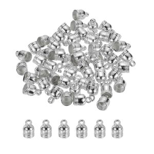 M METERXITY 50�p�b�N�̃^�b�Z���R�[�h�G���h�L���b�v 4.8mm ID�v���X�`�b�N���O���[�C�����U�[�o�P�b�g�g�R�G���h�`�b�v�r�[�Y�L���b�v ��΃��C�L���O/�u���X���b�g/DIY�y���_���g �R�[�h�^�[