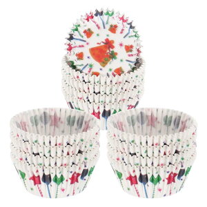 uxcell 300�̃J�b�v�P�[�L���C�i�[ �J�b�v�P�[�L�J�b�v �W���T�C�Y �}�t�B�����C�i�[ �y�[�p�[ �x�[�L���O�J�b�v ���b�p�[ �O�� �[�X�v���[�t �p�[�e�B�[ ������ �M�t�g