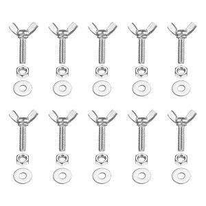 PATIKIL M6-1 x 25 mm �E�B���O�o�^�t���C�X�N�����[10��304�X�e�����X�X�`�[���E�B���O�i�b�g����у{���g�}�V���t�@�X�i�[�T���n���h�X�N�����[�d�q�@��DIY�c�[���p�V���o�[