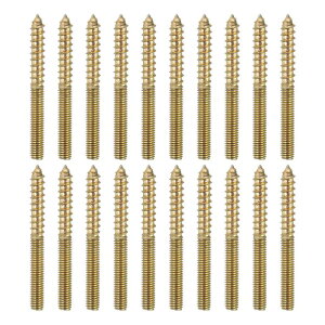 uxcell 20�� M6x60 �n���K�[�{���g �Y�f�| �_�u���w�b�h �Z���t�^�b�s���O �؃l�W �Ƌ�̋r�p �������b�L