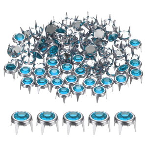 M METERXITY 80�p�b�N�̃��C���X�g�[���X�^�b�Y5x6 mm�������E���h���x�b�g�����N���[�r�[�Y�p���N�X�p���N�X�^�b�Y�ߗ�/�C/�o�b�O/DIY���U�[�N���t�g/���n���V���o�[ ���C�N�u���[
