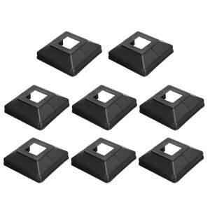 PATIKIL 8�Z�b�g�̃t�F���X�|�X�g�X�J�[�g 1.2 x 1.2�C���`�̃X�N�G�A�X�v���b�g�X�^�C���f�b�L�|�X�g�x�[�X�J�o�[�v���X�`�b�N�t�����W�x�[�X�V���[�Y �肷��t�F���X�K�i�肷��|�[�`�p