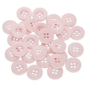 uxcell 30���� 24L �D���{�^�� 5/8�C���`�i15mm�j ������ �ی^��4�� �N���t�g�p�����{�^�� �D���E�ߗށEDIY�p �s���N�F