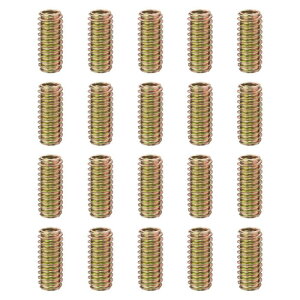 PATIKIL �؍ޗp�p���w�b�h�Z�p�h���C�u�˂����݃C���T�[�g20�� 2/7-8 x 30mm Q235�Y�f�|�˂����݃C���T�[�g�Ƌ�p�˂��i�b�g�؍H��t���b�V���{���g�w�b�h���X�n�[�h�E�F�A�i�b�g