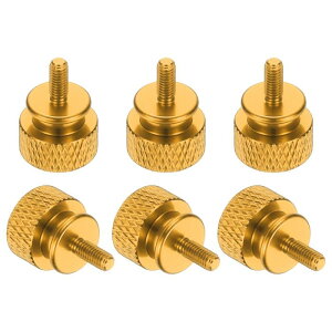 uxcell 6��M3x7mm�m�u�˂��R���s���[�^�[�P�[�X ����߃l�W�A���~�j�E������PC�P�[�X�p ���F