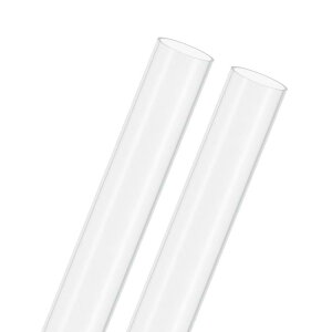 M METERXITY 2�p�b�N�̃N���A�v���X�`�b�N�`���[�u 28mm[1.1"] ID x 30mm[1.18"] OD ���Ռ������|���J�[�{�l�[�g�ۃp�C�v ������/�Ɩ�/������/�͌^�p �v���X�`�b�N�`���[�r���O [305mm/12IN]