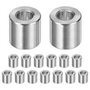 M METERXITY 15PCS M6 304�X�e�����X�X�`�[���X�y�[�T�[6mm ID x 12mm OD x 11mm l ���^���X�N�����[�X�^���h�I�t�u�b�V���O��s�@�d�グ���E���h�X�y�[�T�[304�X�e�����X�X�`�[���p�l�W�{���g�V���o�[