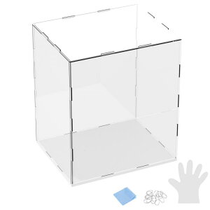 M METERXITY 1�p�b�N�̃A�N�����f�B�X�v���C�P�[�X 9.8x7.9x11.8�C���`/25x20x30cm�̃A�N�����N���A�f�B�X�v���C�P�[�X�{�b�N�X �R���N�V�����p�̍����ؐ��x�[�X�t�� �h�o�V���[�P�[�X[�z���C�g �N